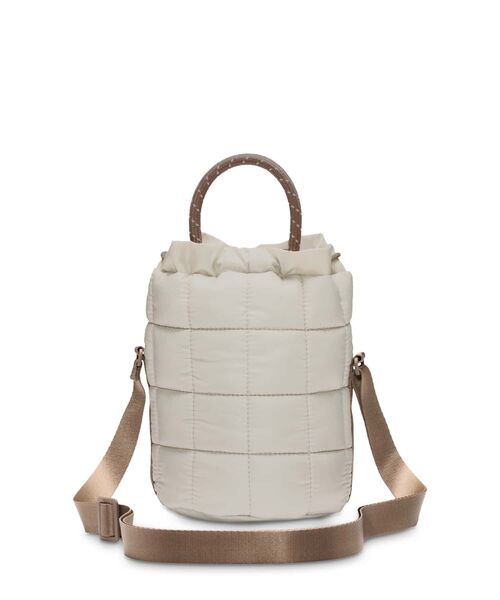 NIKE（ナイキ）の「ナイキ スポーツウェア パフル タイニートート (3L) / Nike Sportswear Puffle Tiny Tote (3L) HQ6709-072 Light Bone（トートバッグ・メンズ・オフホワイト・ONE SIZE）」の3枚目の写真