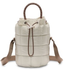 NIKE(iCL)̃iCL X|[cEFA pt ^Cj[g[g (3L) / Nike Sportswear Puffle Tiny Tote (3L) HQ6709-072 Light Bone(g[gobO)