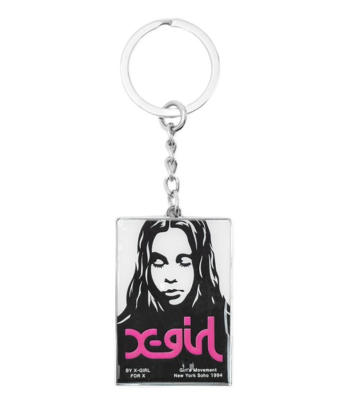 FACE POSTER KEY CHARM（キーホルダー）｜X-girl（エックスガール）の