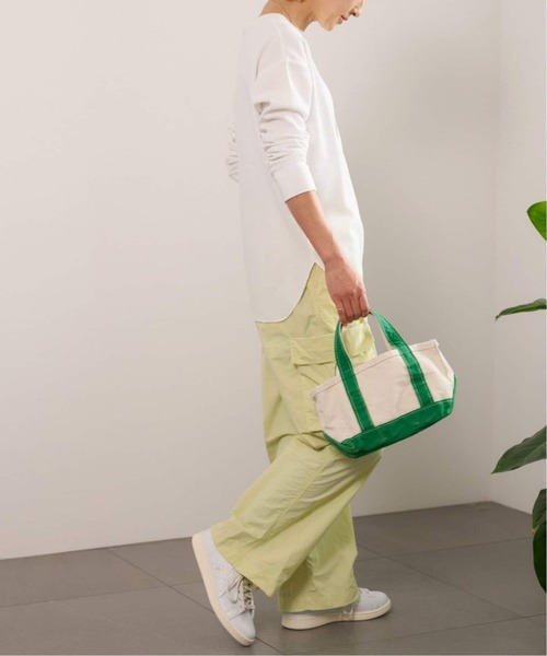 JOURNAL STANDARD relume（ジャーナルスタンダード　レリューム）の「《追加2》TCワッフルロングスリーブTシャツ（Tシャツ/カットソー・レディース・ホワイト/ブラック/ストーン/チョコ・FREE）」の17枚目の写真