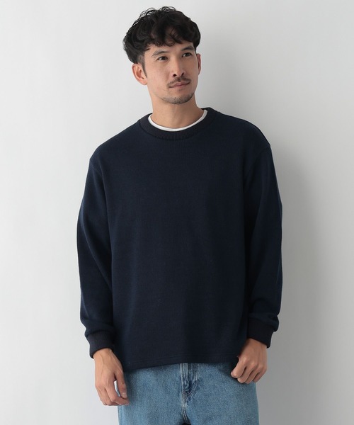 FOUND GOOD（ファウンドグッド）の「ワッフルプルオーバー（その他トップス・メンズ・ブラウン系/グレー系5/ネイビー/レッド系8・L/M/S/XL）」の2枚目の写真