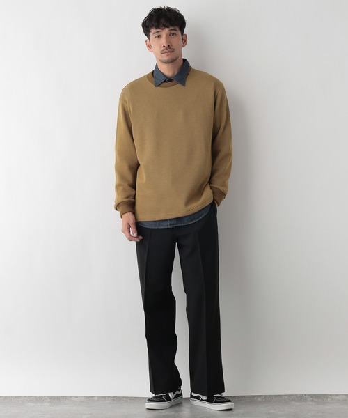 FOUND GOOD（ファウンドグッド）の「ワッフルプルオーバー（その他トップス・メンズ・ブラウン系/グレー系5/ネイビー/レッド系8・L/M/S/XL）」の15枚目の写真