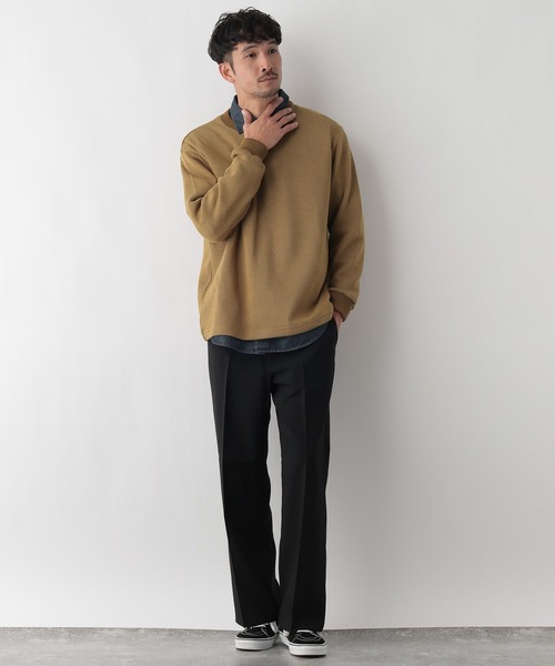 FOUND GOOD（ファウンドグッド）の「ワッフルプルオーバー（その他トップス・メンズ・ブラウン系/グレー系5/ネイビー/レッド系8・L/M/S/XL）」の16枚目の写真