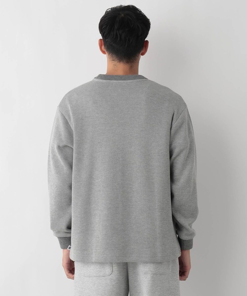 FOUND GOOD（ファウンドグッド）の「ワッフルプルオーバー（その他トップス・メンズ・ブラウン系/グレー系5/ネイビー/レッド系8・L/M/S/XL）」の10枚目の写真