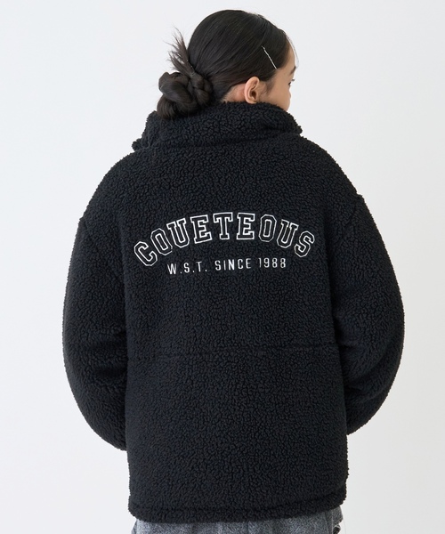 セール】リバーシブルボアブルゾン（ブルゾン）｜LOVETOXIC