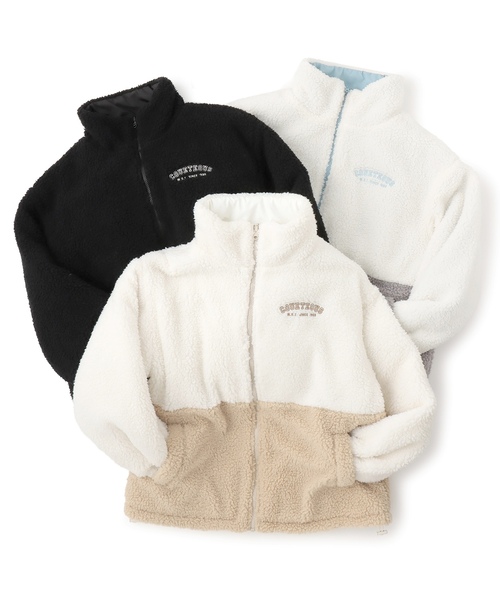 セール】リバーシブルボアブルゾン（ブルゾン）｜LOVETOXIC