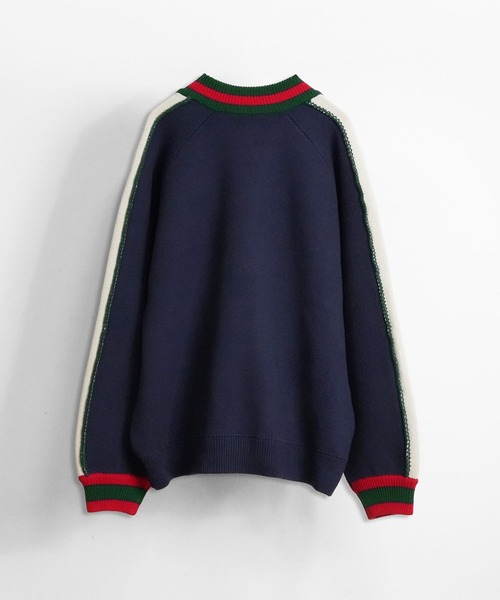 SeeSew(シーソー)の「【UNISEX】SKA CARDIGAN/スカカーディガン(カーディガン/ボレロ・メンズ・ブラック/ネイビー・M/L)」の9枚目の写真