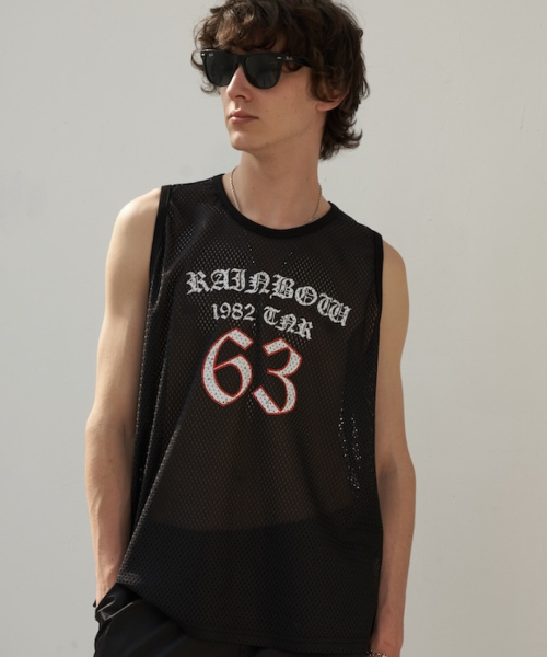 TENER（テネル）の「63 ナシ ラッシュガード（ブラック）（Tシャツ/カットソー・メンズ・その他・FREE）」の3枚目の写真