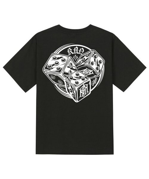 KAN6312(カン6312)の「KTB0135 カジノ 半袖Tシャツ - ブラック(Tシャツ/カットソー・メンズ・その他・LARGE/MEDIUM/SMALL/X-LARGE)」の1枚目の写真