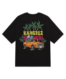 KGTB0209 サーフィンキラー 20番手 半袖Tシャツ ブラック