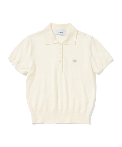 KNITTED（ニッティド）の「(W) ベーシックエッセンシャルウォッシャブルカラー ニット IVORY（ニット/セーター・レディース・その他・FREE）」の3枚目の写真