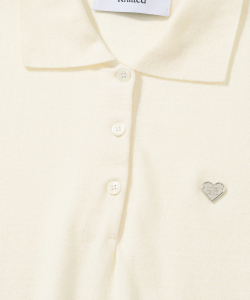 KNITTED（ニッティド）の「(W) ベーシックエッセンシャルウォッシャブルカラー ニット IVORY（ニット/セーター・レディース・その他・FREE）」の5枚目の写真