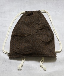 ８(eight)（エイト）の「デニムナップサック（エコバッグ/サブバッグ）」