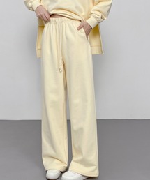 CHUN CHUN NOTES（チュンチュンノーツ）の「上品リラックス・ワイドスウェットパンツ／美脚シルエット（スウェットパンツ）」