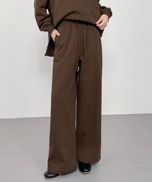 CHUN CHUN NOTES（チュンチュンノーツ）の「上品リラックス・ワイドスウェットパンツ／美脚シルエット（スウェットパンツ）」