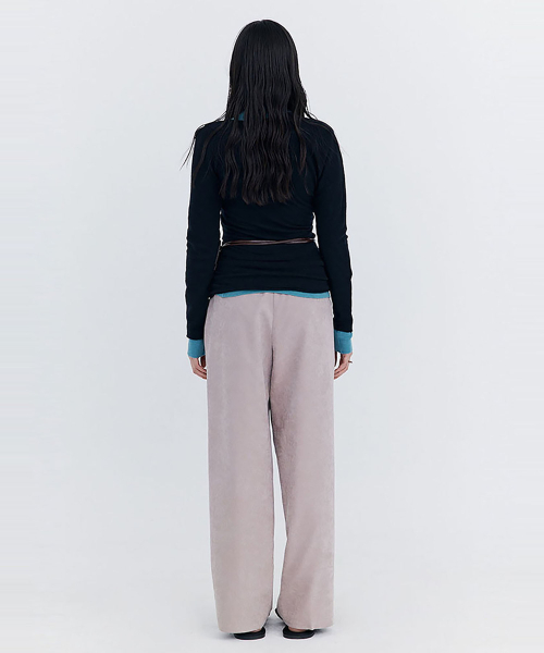 WNDERKAMMER(ブンダーカンマー)の「ウールドレープTシャツ_ネイビー(Tシャツ/カットソー・レディース・その他・SMALL/MEDIUM)」の5枚目の写真