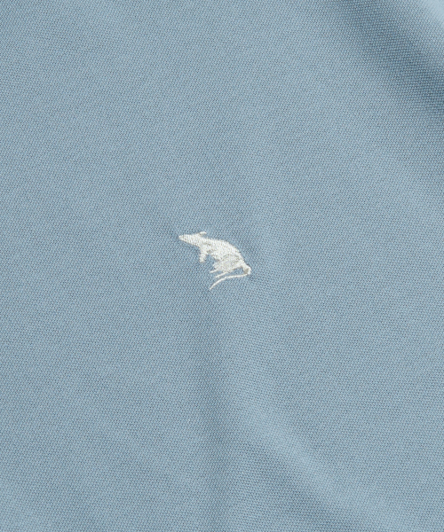 ESPIONAGE（エスピオナジ）の「オーバーピケポロシャツ パウダーブルー（ポロシャツ・レディース・その他・MEDIUM/LARGE/X-LARGE）」の5枚目の写真