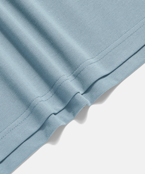 ESPIONAGE（エスピオナジ）の「オーバーピケポロシャツ パウダーブルー（ポロシャツ・レディース・その他・MEDIUM/LARGE/X-LARGE）」の8枚目の写真