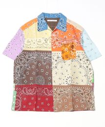 Children of the discordance | Children of the discordance / BANDANA PATCH WORK SS SHIRT / COTDSH-104(シャツ/ブラウス)