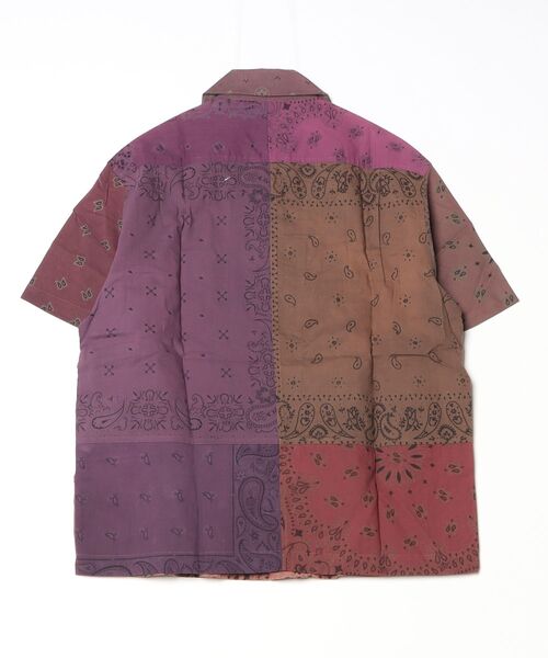 Children of the discordance（チルドレン オブ ザ ディスコ-ダンス）の「Children of the discordance / BANDANA PATCH WORK SS SHIRT / COTDSH-104（シャツ/ブラウス・メンズ・その他2/その他/レッド/その他1/その他3・3/1/2）」の8枚目の写真