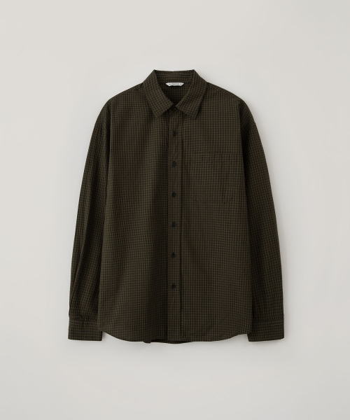 BLANKROOM(ブランクルーム)の「チェックシャツ_アンティークブラウン(シャツ/ブラウス・メンズ・その他・4/2/3/1)」の1枚目の写真