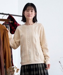 Sunny clouds（サニークラウズ）の「サニークラウズ　セーターになりたかったカットソートップス〈レディース〉（Tシャツ/カットソー）」