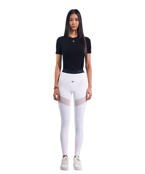 ROMANTIC TIGER(ロマンチックタイガー)の「chrome beetle mesh cut white leggings(その他パンツ・レディース・その他・SMALL/MEDIUM)」の5枚目の写真