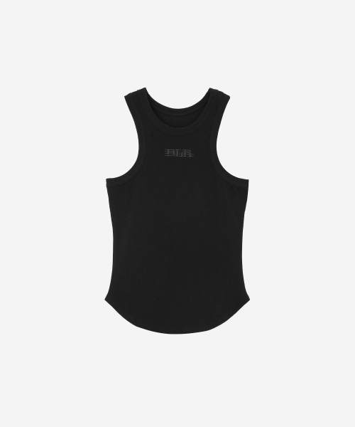 BLR(ビーエルアール)の「Double BLR Logo Sleeveless Black(Tシャツ/カットソー・レディース・その他・SMALL/MEDIUM)」の2枚目の写真