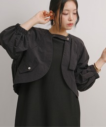 Palm Riche（ポームリシュ）の「ボリュームギャザーボレロ＆カットプリーツワンピースセット（ワンピース）」