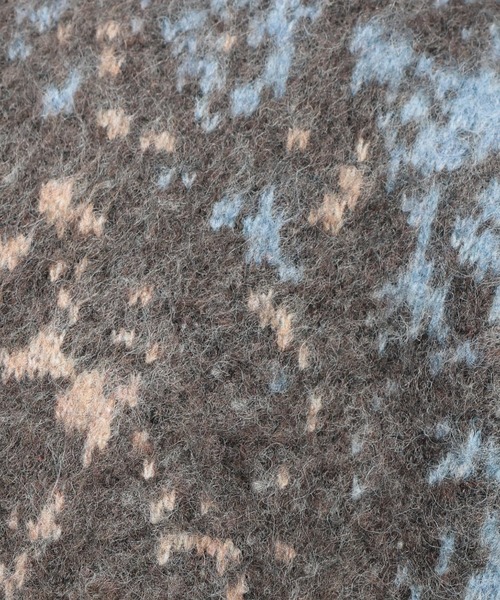 SAKAZEN(サカゼン)の「Cathy's Closet (キャシーズ クロセット) アブストラクト(抽象)柄 クルーネック ニット 52706005(ニット/セーター・メンズ・ベージュ/アイボリー/ブラック/ワイン・M/L)」の17枚目の写真