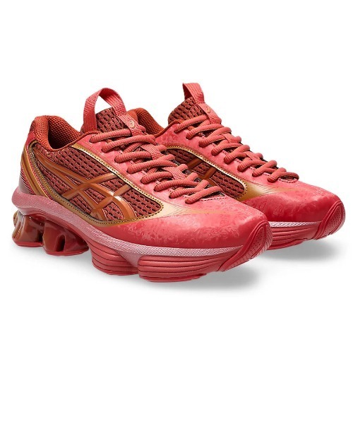 ASICS(アシックス)の「ASICS US6-S GEL-KINETIC FLUENT アシックス ゲルキネティックフルーエント(スニーカー・メンズ・レッド・28.0cm/27.5cm/27.0cm/26.5cm/29.0cm/28.5cm)」の2枚目の写真