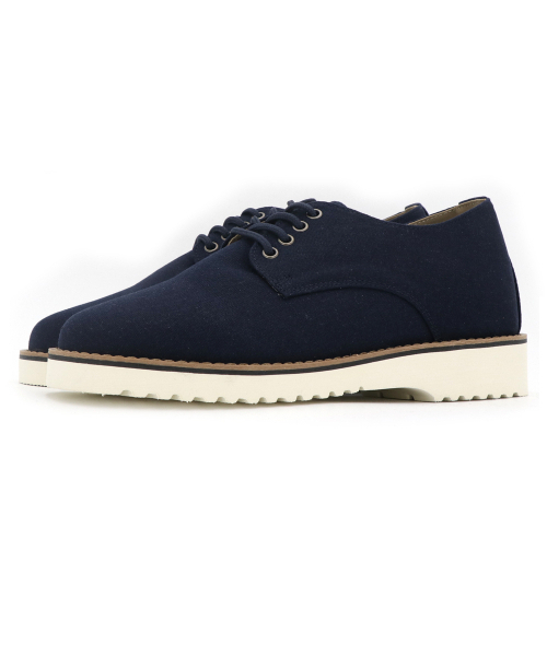SUPENER(シュペナー)の「Viper Ma/Linen Derby Navy(ドレスシューズ・メンズ・ネイビー・25cm/25.5cm/26cm/26.5cm/27cm/27.5cm/28cm)」の3枚目の写真
