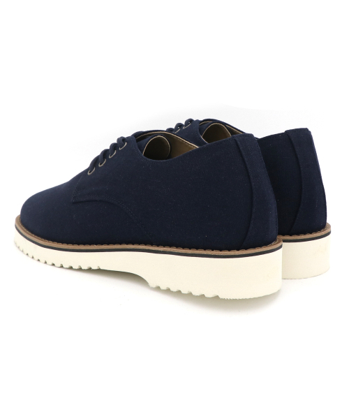 SUPENER(シュペナー)の「Viper Ma/Linen Derby Navy(ドレスシューズ・メンズ・ネイビー・25cm/25.5cm/26cm/26.5cm/27cm/27.5cm/28cm)」の4枚目の写真