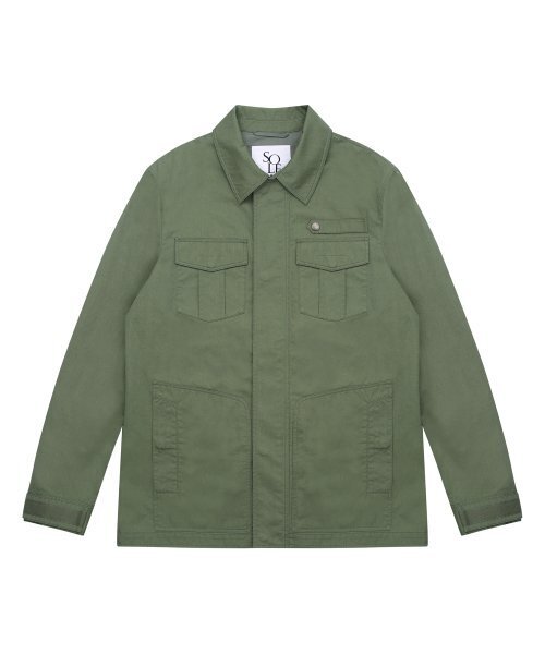 SOLEW(ソル)の「ワークウェアジャンパー_カーキ(その他アウター・メンズ・その他・MEDIUM/LARGE/X-LARGE)」の1枚目の写真