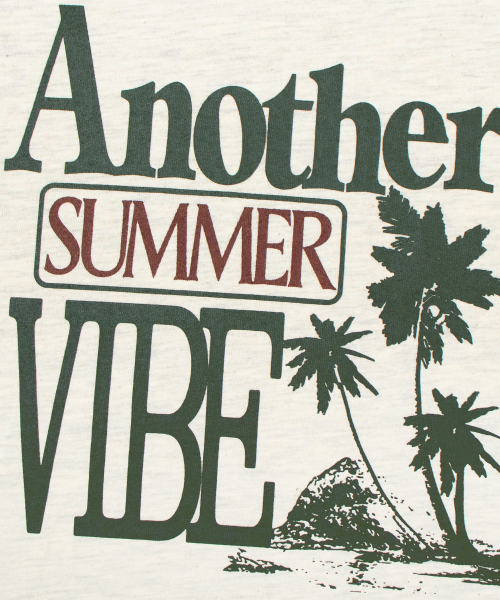 CACTUSDONUTMARKET（カクタスドーナツマーケット）の「Summer Vibe Raglan T-Shirt - Khaki（Tシャツ/カットソー・メンズ・その他・MEDIUM/LARGE）」の5枚目の写真