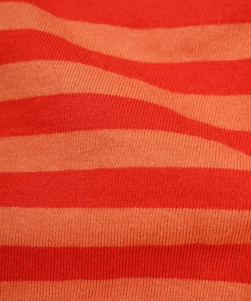 MARKEY'S（マーキーズ）の「サキソメボーダーカットソー（Tシャツ/カットソー・キッズ・ブラック系その他/イエロー系その他/ブラウン系その他/レッド系その他/グリーン系その他・100/95/90/80/150/140/130/120/110）」の20枚目の写真