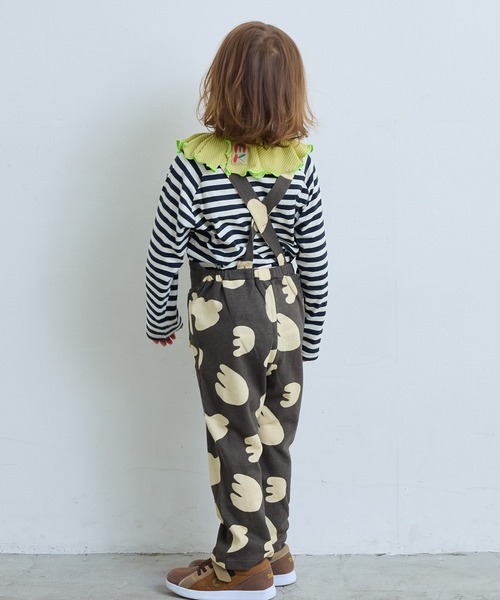 MARKEY'S（マーキーズ）の「サキソメボーダーカットソー（Tシャツ/カットソー・キッズ・ブラック系その他/イエロー系その他/ブラウン系その他/レッド系その他/グリーン系その他・100/95/90/80/150/140/130/120/110）」の14枚目の写真