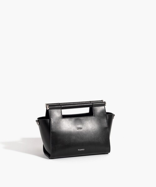 YAHKI(ヤーキ)の「【YAHKI/ヤーキ】YH-767/ポールハンドルバッグ(ショルダーバッグ・レディース・ブラック・FREE)」の4枚目の写真
