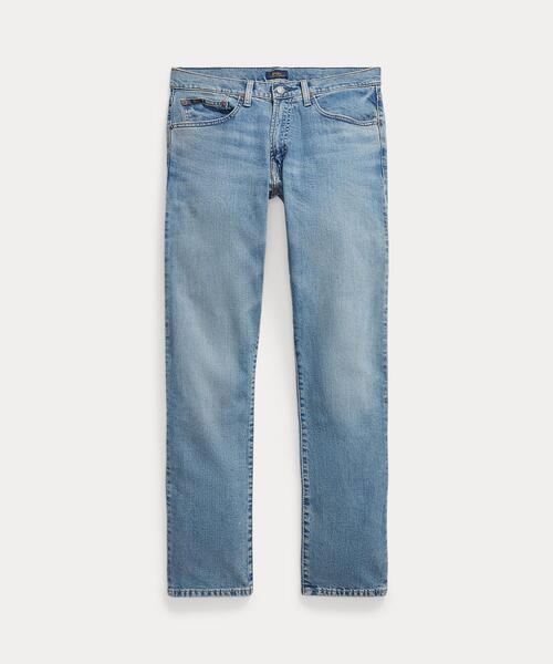 POLO RALPH LAUREN（ポロ ラルフ ローレン）の「Hampton ストレート ストレッチ ジーンズ（デニムパンツ・メンズ・ブルー・28/30/30/30/31/32/32/30/32/32/33/32/34/30/34/32/36/32/38/32/40/32/42/32）」の2枚目の写真