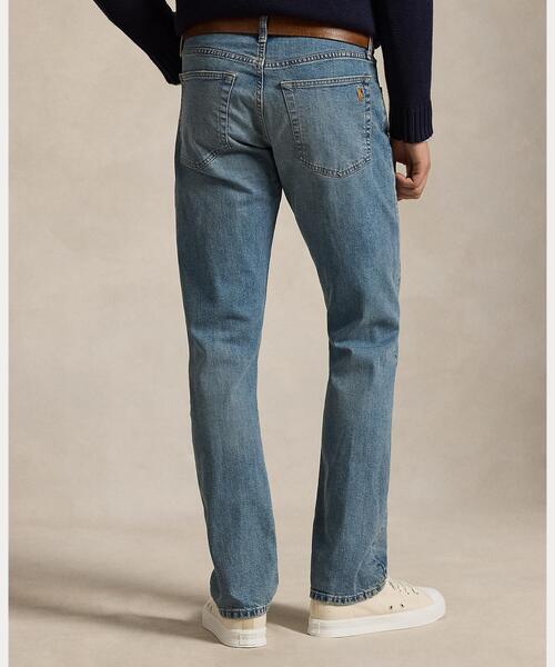 POLO RALPH LAUREN（ポロ ラルフ ローレン）の「Hampton ストレート ストレッチ ジーンズ（デニムパンツ・メンズ・ブルー・28/30/30/30/31/32/32/30/32/32/33/32/34/30/34/32/36/32/38/32/40/32/42/32）」の5枚目の写真