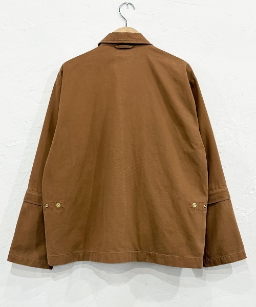 DIET BUTCHER SLIM SKIN(ダイエットブッチャースリムスキン)の「DIET BUTCHER SLIM SKIN / Lite Duck “DOME” / ダイエットブッチャースリムスキン(カバーオール・メンズ・ナチュラル/インディゴブルー/ブラウン・FREE)」の7枚目の写真