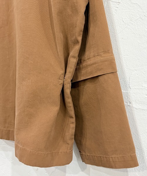 DIET BUTCHER SLIM SKIN(ダイエットブッチャースリムスキン)の「DIET BUTCHER SLIM SKIN / Lite Duck “DOME” / ダイエットブッチャースリムスキン(カバーオール・メンズ・ナチュラル/インディゴブルー/ブラウン・FREE)」の8枚目の写真