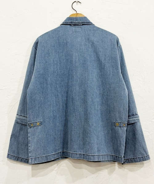 DIET BUTCHER SLIM SKIN(ダイエットブッチャースリムスキン)の「DIET BUTCHER SLIM SKIN / Lite Duck “DOME” / ダイエットブッチャースリムスキン(カバーオール・メンズ・ナチュラル/インディゴブルー/ブラウン・FREE)」の18枚目の写真