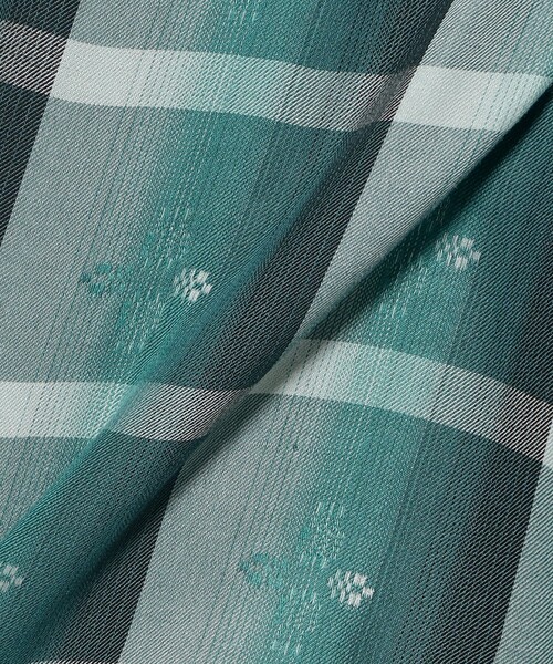 BEAMS PLUS(ビームスプラス)の「Open Collar Sashiko Ombre(シャツ/ブラウス・メンズ・ブラウン/ロイヤルブルー・X-LARGE/MEDIUM/SMALL/LARGE)」の12枚目の写真