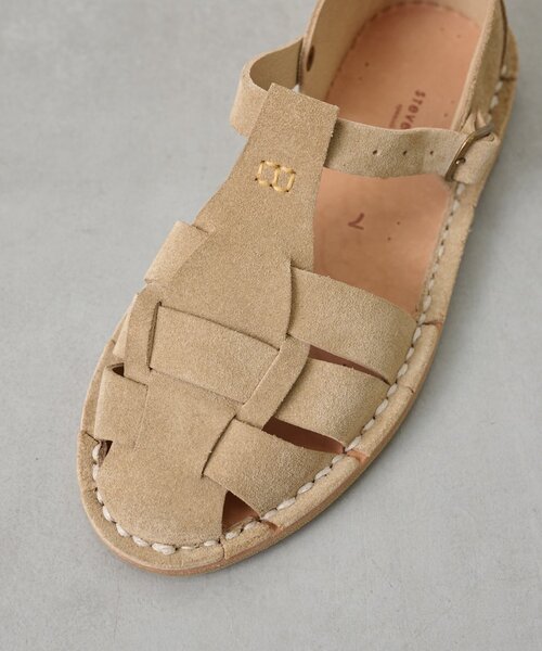 BEARDSLEY（ビアズリー）の「《STEVE MONO》スエードサンダル（サンダル・レディース・ブラウン/キャメル・36/37/38）」の6枚目の写真