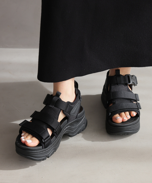 Teva(テバ)の「《追加》【Teva/テバ】Hurricane Ampsole Gaila(サンダル・レディース・ブラック・24cm/23cm/25cm)」の7枚目の写真
