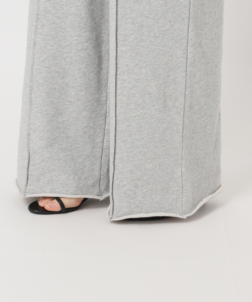 B.C STOCK（ベーセーストック）の「《追加5》ウォッシャブル / 裏毛センターシームスウェットパンツ（スウェットパンツ・レディース・ブラック系その他/チャコールグレー・FREE）」の11枚目の写真