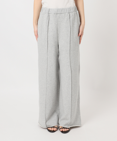 B.C STOCK（ベーセーストック）の「《追加5》ウォッシャブル / 裏毛センターシームスウェットパンツ（スウェットパンツ・レディース・ブラック系その他/チャコールグレー・FREE）」の14枚目の写真