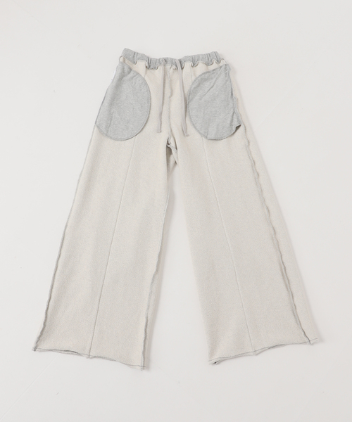 B.C STOCK（ベーセーストック）の「《追加5》ウォッシャブル / 裏毛センターシームスウェットパンツ（スウェットパンツ・レディース・ブラック系その他/チャコールグレー・FREE）」の16枚目の写真