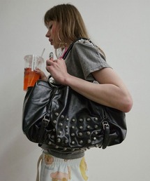 Metal Stud Tote Bag